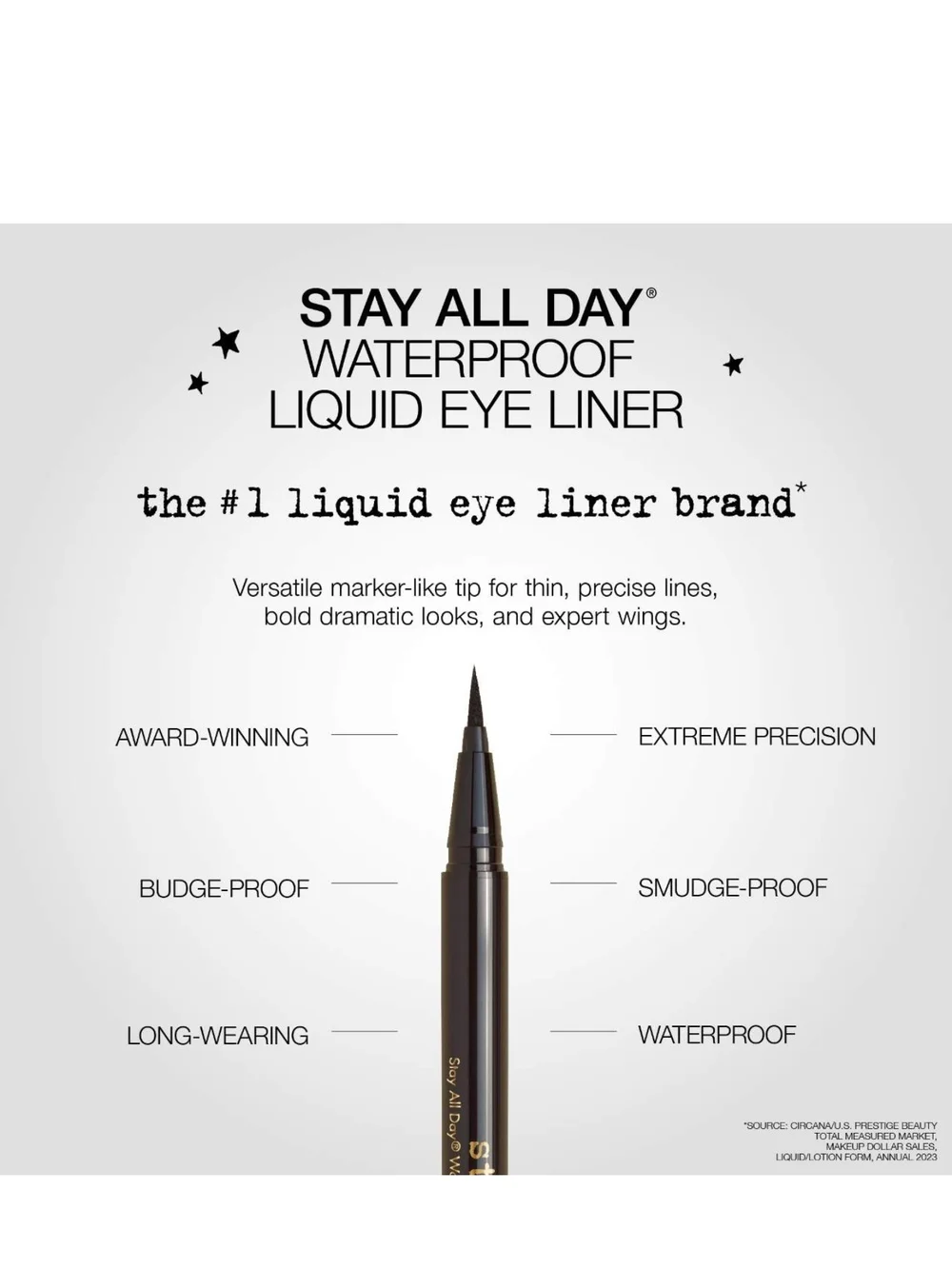 Stila Waterproof Liquid Eye Liner Dark Brown BNIB✨FREE GIFT WITH ANY PURCHASE ✨